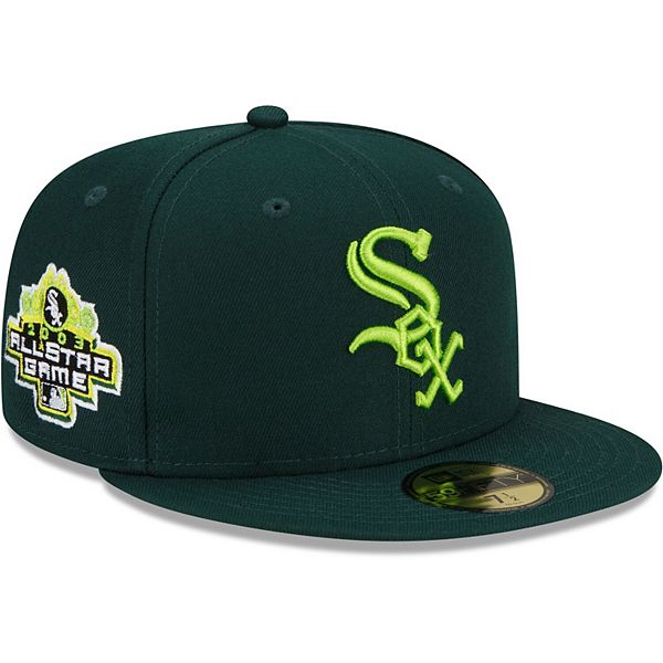 Boston Red Sox New Era 1936 MLB All-Star Game Side Patch Yellow Undervisor  59FIFTY Fitted Hat - Kelly Green
