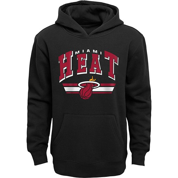 Youth Black Miami Heat MVP Pullover Hoodie