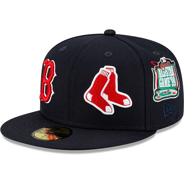 Black Boston Red Sox Patch Pride 59FIFTY New Era Fitted Hat