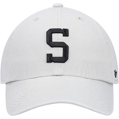 Men's '47 Gray Pittsburgh Steelers Clean Up Adjustable Hat