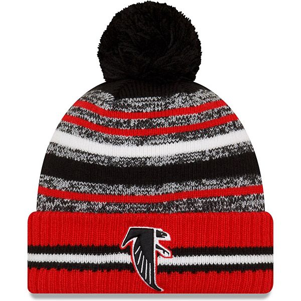 Atlanta Falcons New Era 2021 NFL Sideline Home 39THIRTY Flex Hat - Black