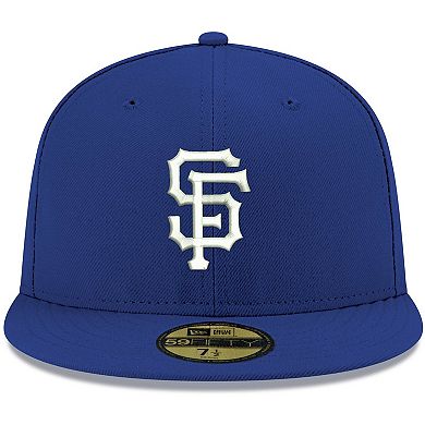 Men's New Era Royal San Francisco Giants White Logo 59FIFTY Fitted Hat
