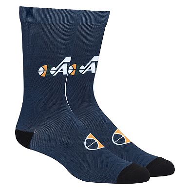 Men's Utah Jazz Split Crew Socks