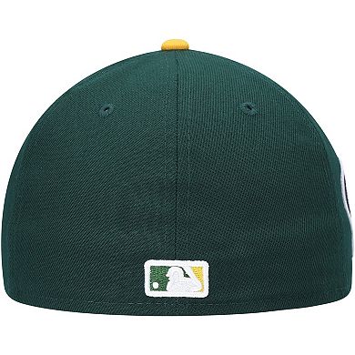 Men's New Era Green Oakland Athletics 9/11 Memorial Side Patch 59FIFTY Fitted Hat
