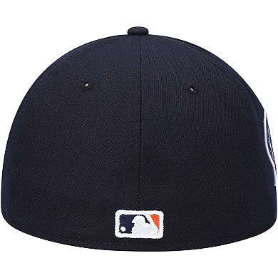 Men's New Era Navy Houston Astros 9/11 Memorial Side Patch 59FIFTY Fitted Hat