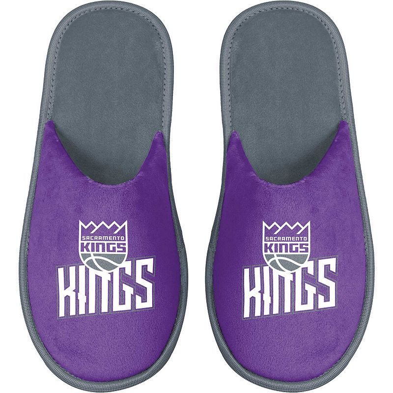 UPC 195581848759 product image for Men's FOCO Sacramento Kings Scuff Slide Slippers, Size: Small, Purple | upcitemdb.com