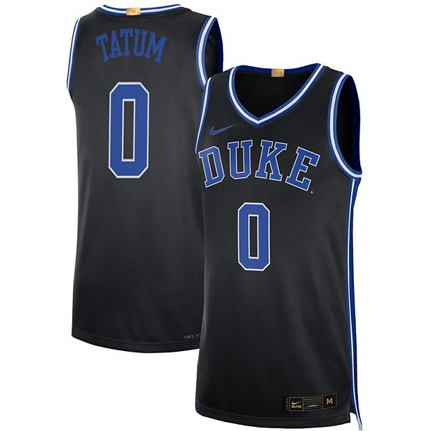 Youth Jayson Tatum Duke Blue Devils 0 Authentic Blue Colleage Basketball  Jersey