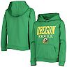 Youth Green Oregon Ducks Fast Pullover Hoodie