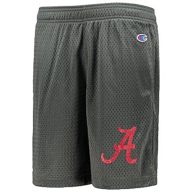 Youth Champion Charcoal Alabama Crimson Tide Classic Mesh Shorts