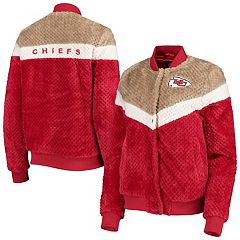 Kansas City Chiefs Thicken Parka Jacket Fleece Warm Coat Winter Padded  Outwear