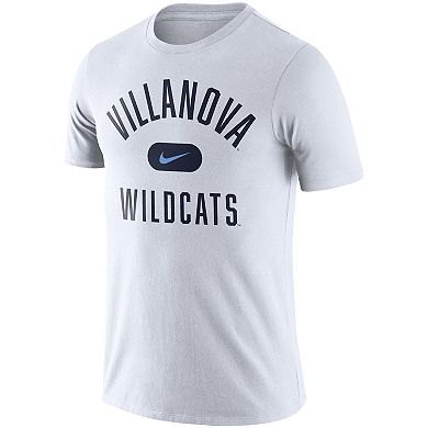 Men's Nike White Villanova Wildcats Team Arch T-Shirt