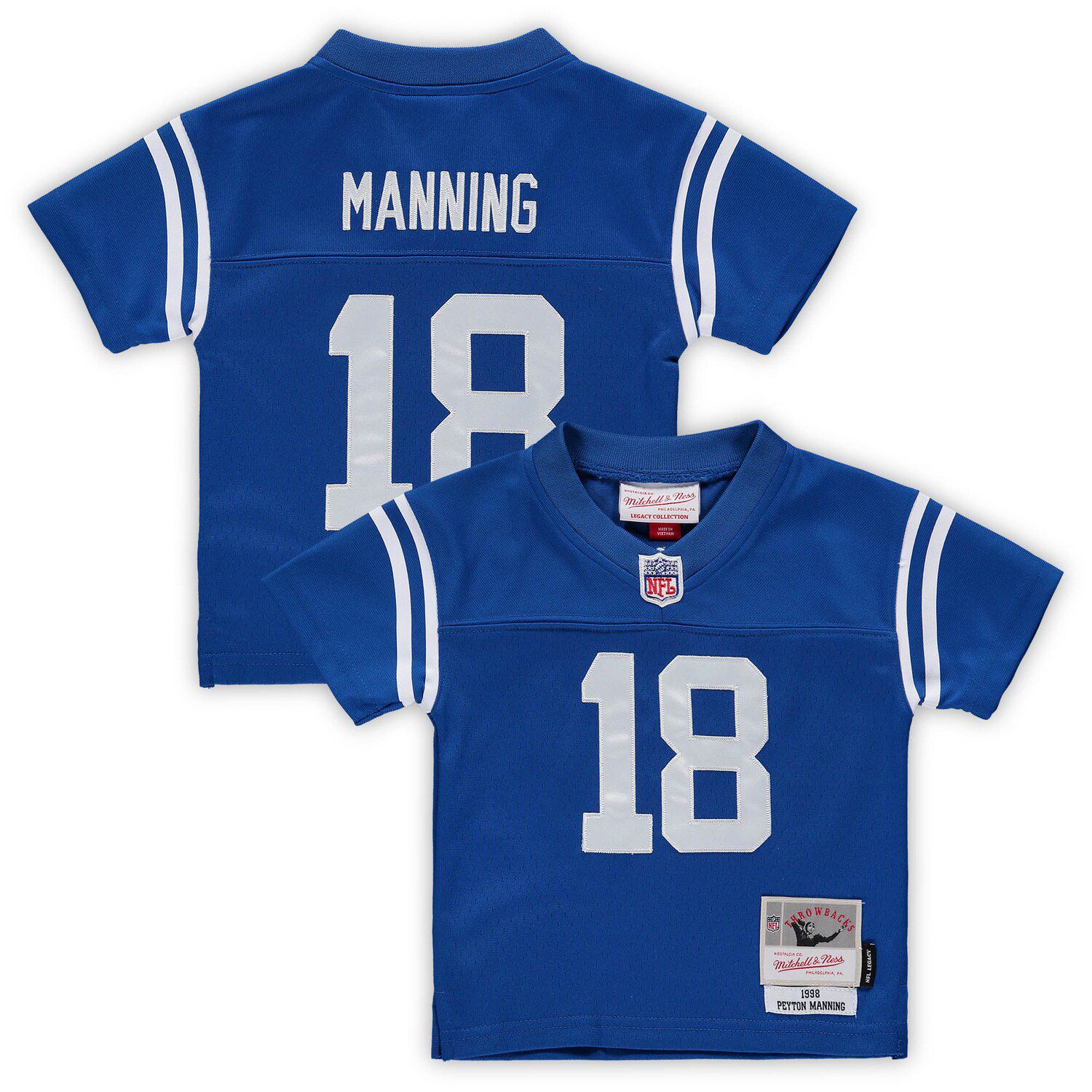 Peyton Manning Indianapolis Colts 2006 Men's White Throwback Legacy Jersey  (2X)