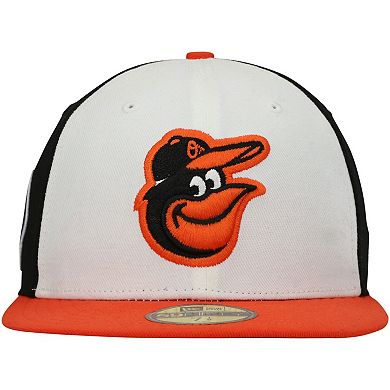 Men's New Era Black Baltimore Orioles 9/11 Memorial Side Patch 59FIFTY Fitted Hat