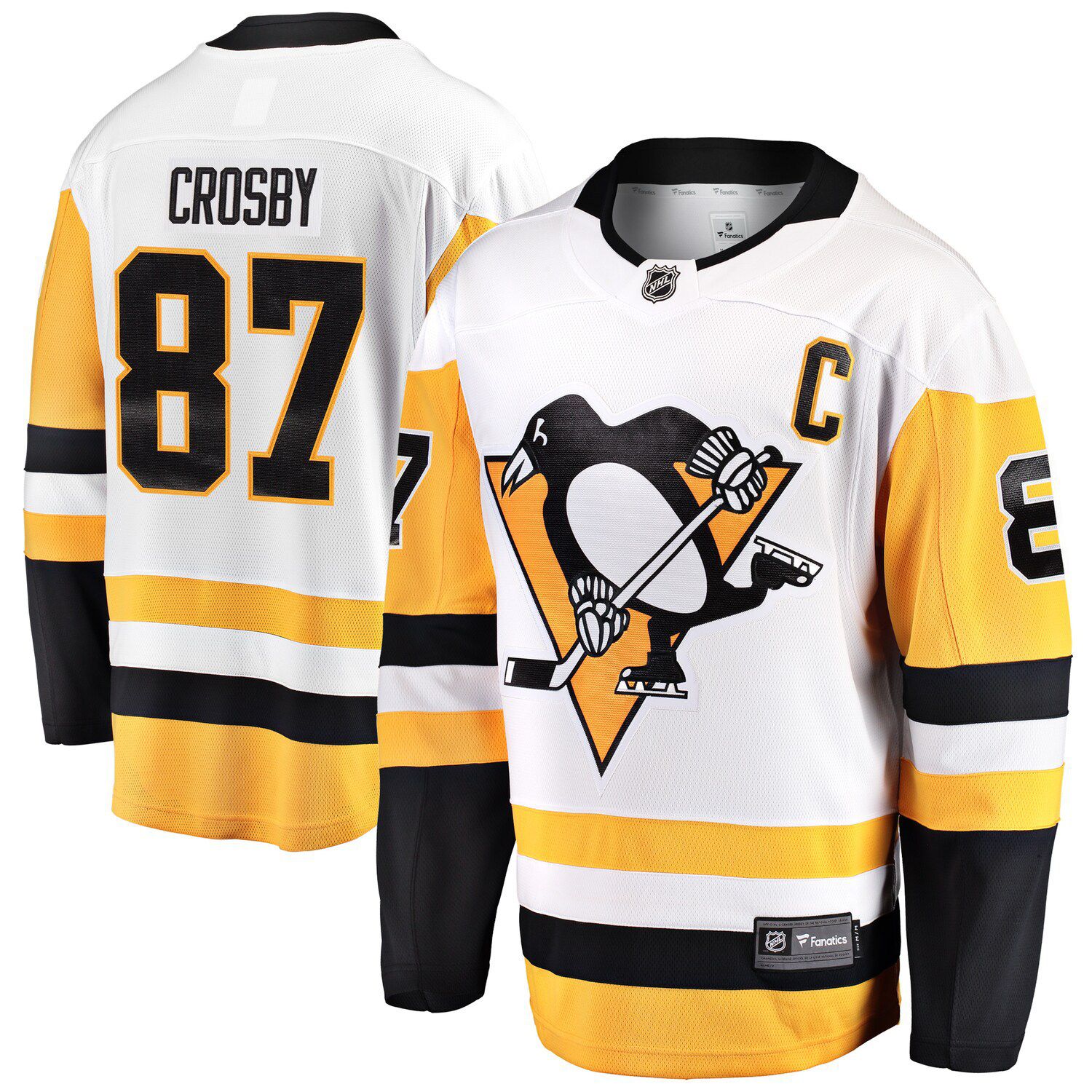 Sidney Crosby Signed Penguins Salute to Service Captain Jersey