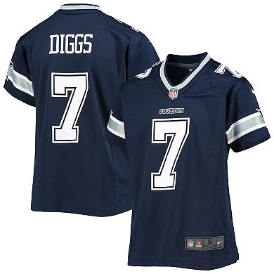 Youth Nike Trevon Diggs Navy Dallas Cowboys Game Jersey