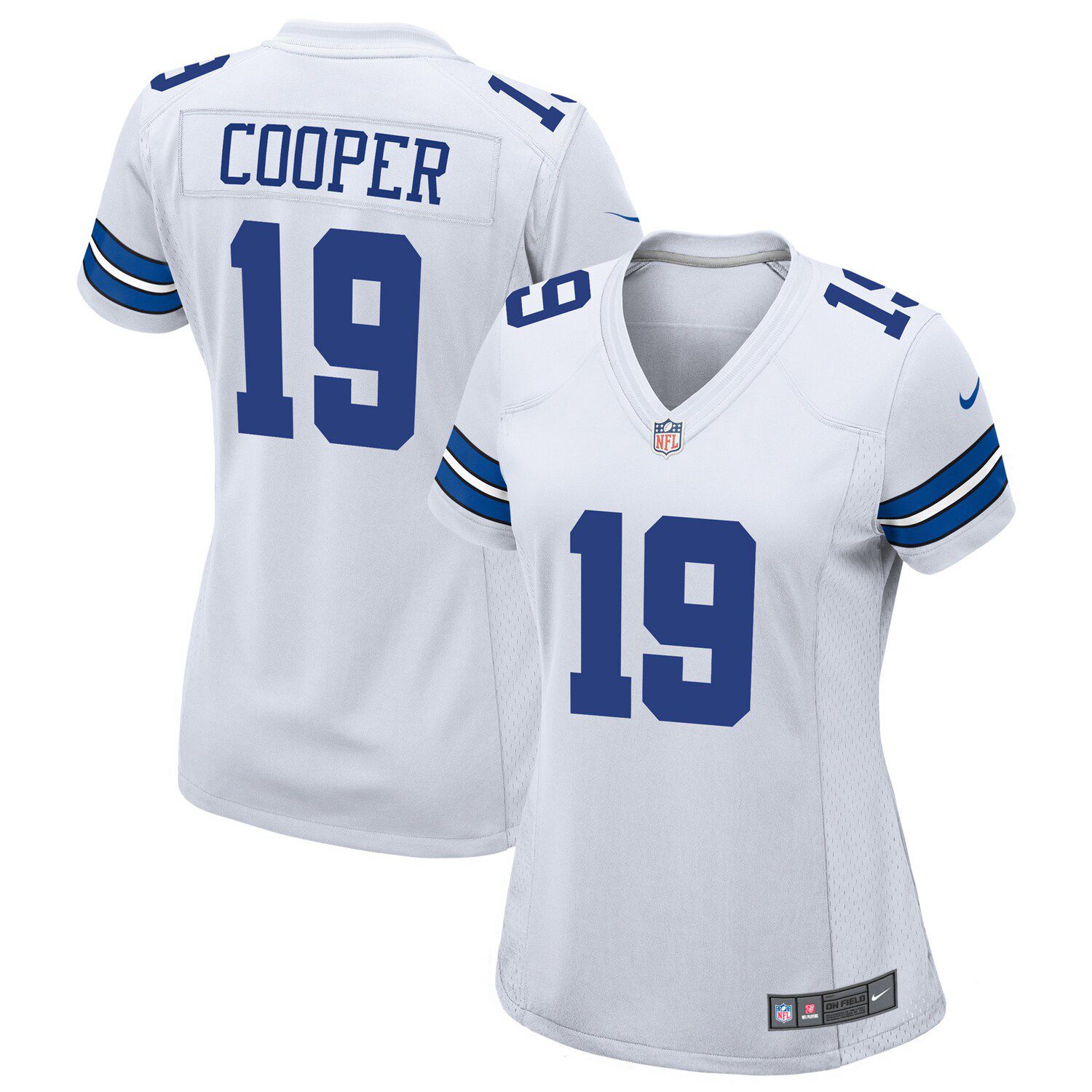 white amari cooper jersey