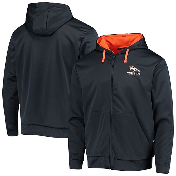 DENVER BRONCOS FLEECE JACKET BOYS XXL (18] OR WOMENS SMALL/MEDIUM