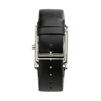 Armitron Men's Crystal Leather Watch - 20/4604DBSVBK