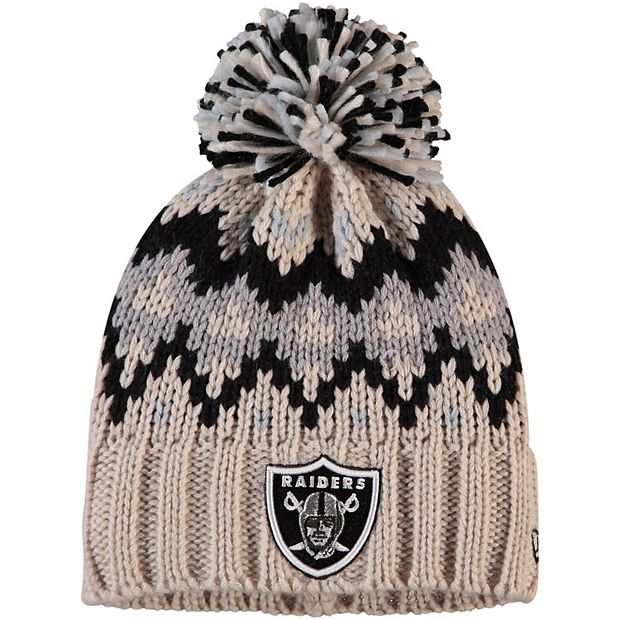 Las Vegas Raiders Knit Pom Beanie