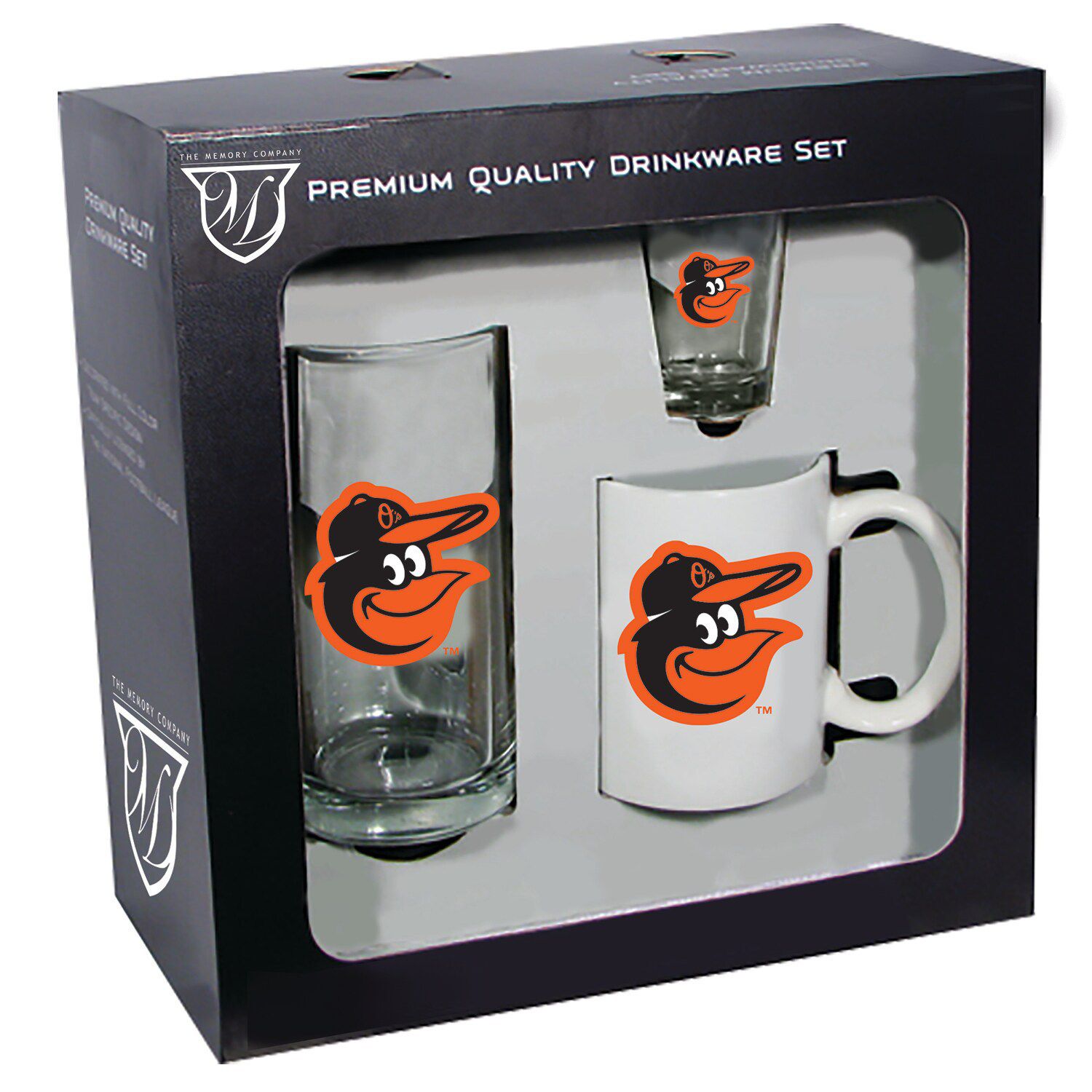 Image for Unbranded Baltimore Orioles 15oz. Stein 11oz. Mug & 2oz. Shot Glass Set at Kohl's.