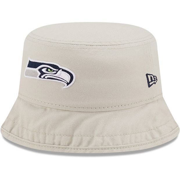 Women's New Era Cream Seattle Seahawks Blossom Bucket Hat