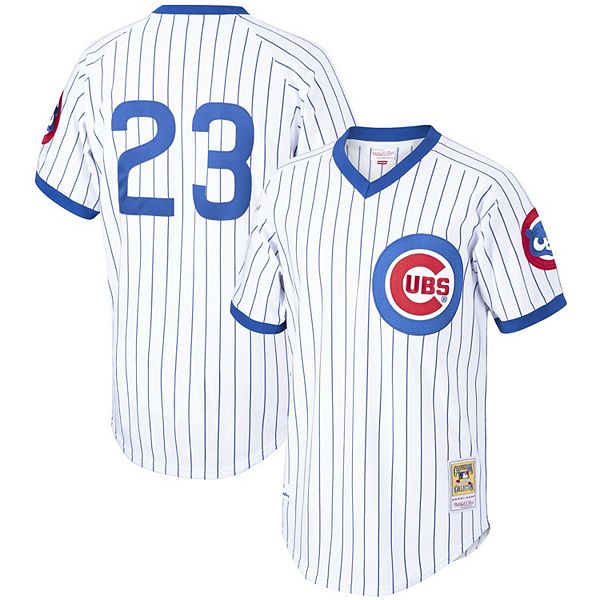 CHICAGO CUBS MITCHELL & NESS YOUTH RETRO RYNE SANDBERG JERSEY