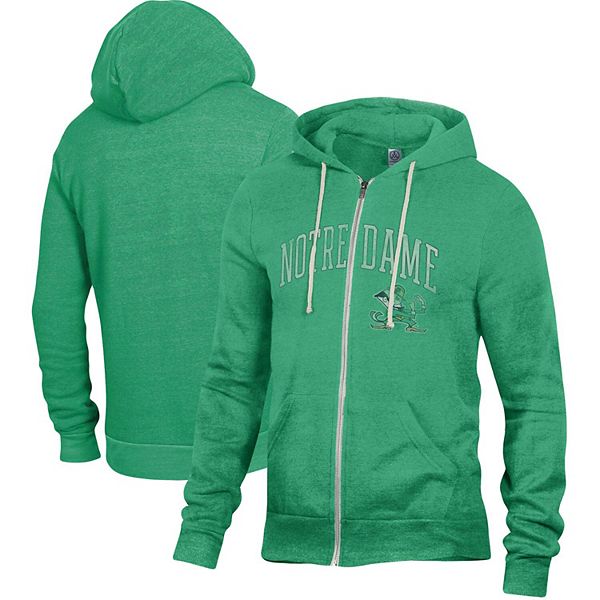 Notre dame best sale zip up hoodie