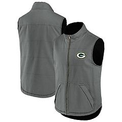 Men's Green Bay Packers Nike Heathered Gray Champ Drive Vest