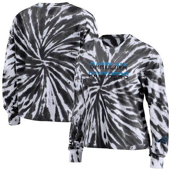 Lids Philadelphia Eagles WEAR by Erin Andrews Women's Tie-Dye Cropped Long  Sleeve T-Shirt - Gray