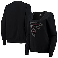 Women's Pro Standard Black Atlanta Falcons Local Patch Pullover Hoodie