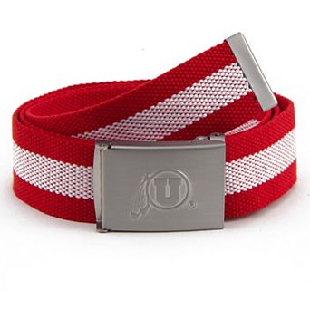 Men's Utah Utes Fabric Belt