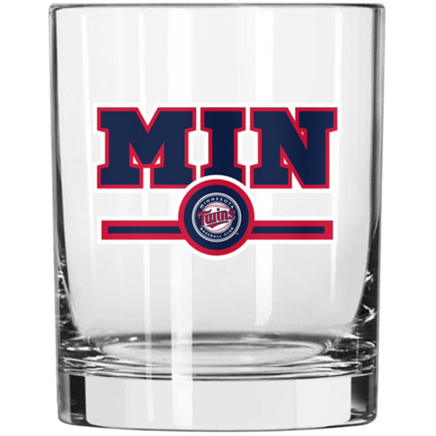 Image for Unbranded Minnesota Twins Letterman 14oz. Rocks Glass at Kohl's.