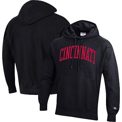 Men's Champion Black Cincinnati Bearcats Cincy Arch Pullover Hoodie