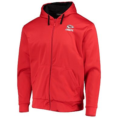 Men's Dunbrooke Red/Black Kansas City Chiefs Apprentice Full-Zip Hoodie