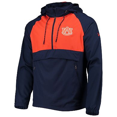 Men's Under Armour Navy Auburn Tigers Gameday Anorak Performance Half ...