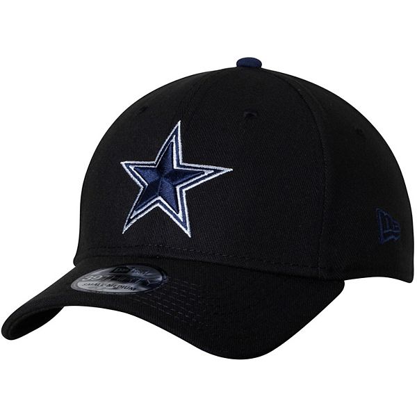 Men's New Era Black Dallas Cowboys Basic 39THIRTY Flex Hat