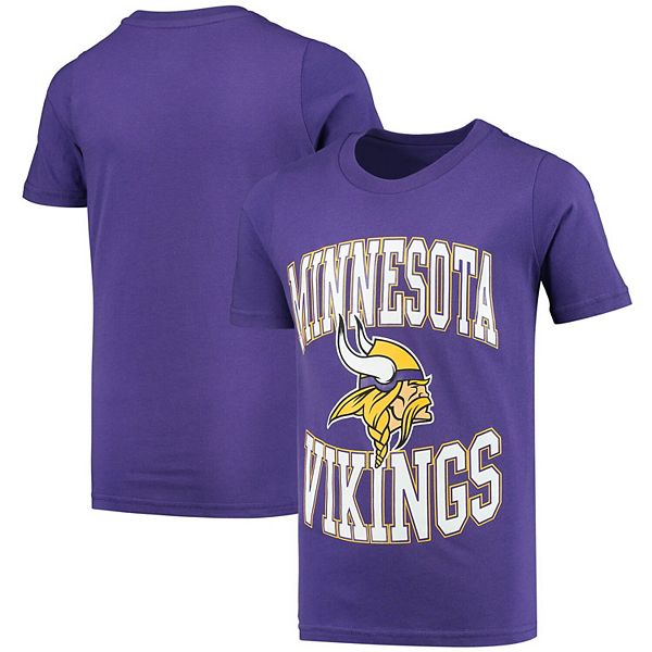 Outerstuff Minnesota Vikings Youth Game Time Tee Large (14-16)