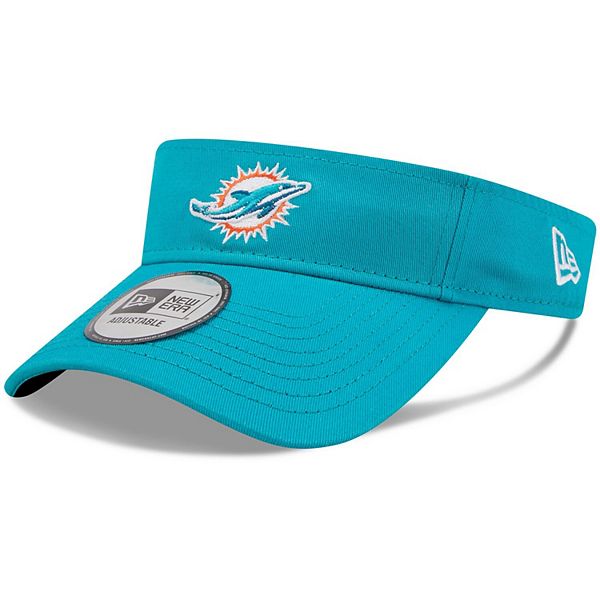 Men's Miami Dolphins New Era White/Aqua Retro Title 9FIFTY