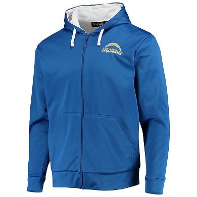 Men's Dunbrooke Powder Blue/White Los Angeles Chargers Apprentice Full-Zip Hoodie