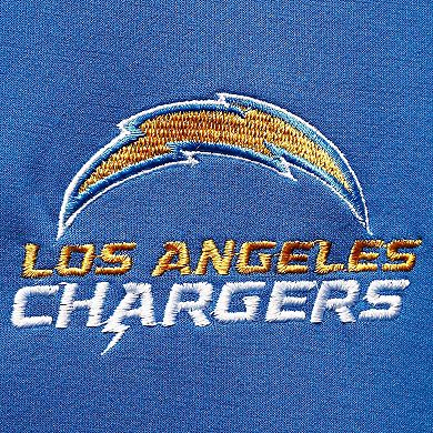 Men's Dunbrooke Powder Blue/White Los Angeles Chargers Apprentice Full-Zip Hoodie