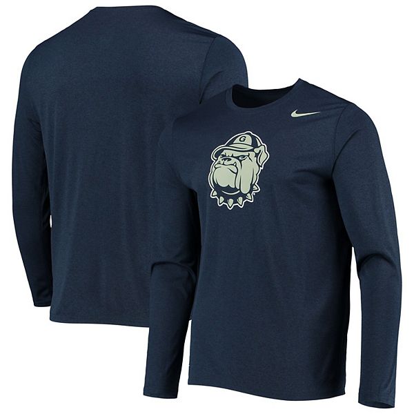 Men's Nike Navy Georgetown Hoyas School Logo Legend Performance Long ...