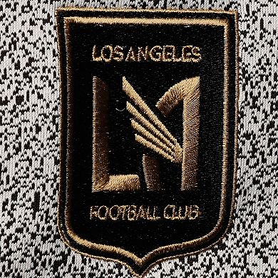 Women's Antigua White/Black LAFC Guide Full-Zip Jacket