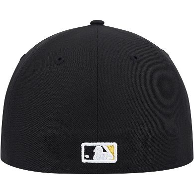 Men's New Era Black Pittsburgh Pirates 9/11 Memorial Side Patch 59FIFTY Fitted Hat
