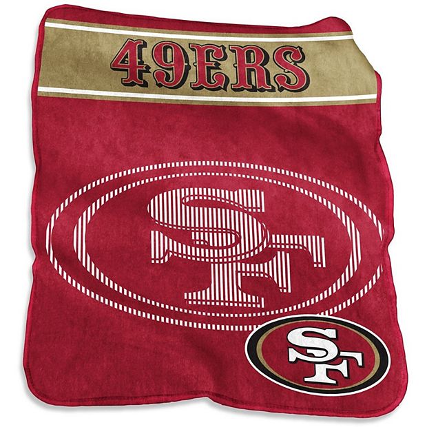 San Francisco 49ers 60 x 80 XL Raschel Plush Throw Blanket