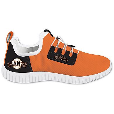Youth Orange/Black San Francisco Giants Glow Pros Low-Top Light-Up Shoes