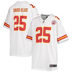 NFL Team Apparel White Kansas City Chiefs #60 Jersey Youth ? Size M