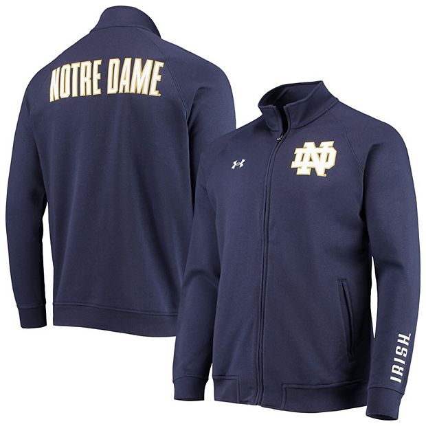 Men s Under Armour Navy Notre Dame Fighting Irish Raglan Game Day