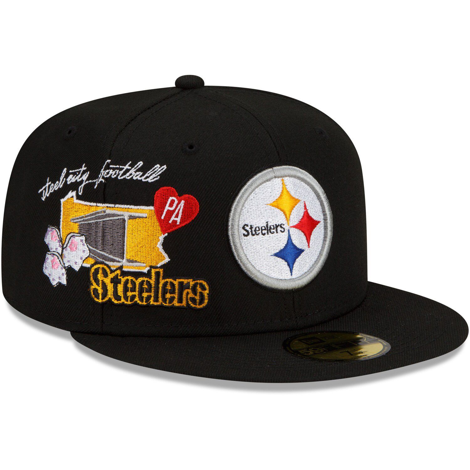 NFL Steelers Super Bowl Champions Stretchable Hat Cap – Old School Hats