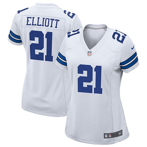 Ezekiel Elliott Dallas Cowboys Nike Youth Alternate Game Jersey - White