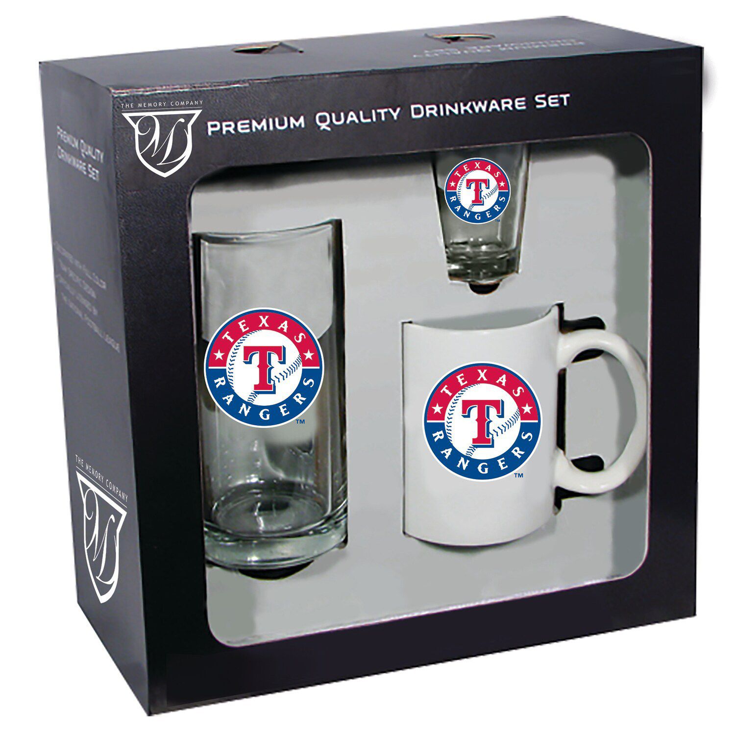 Texas Rangers 15oz. Buffalo Plaid Father's Day Mug